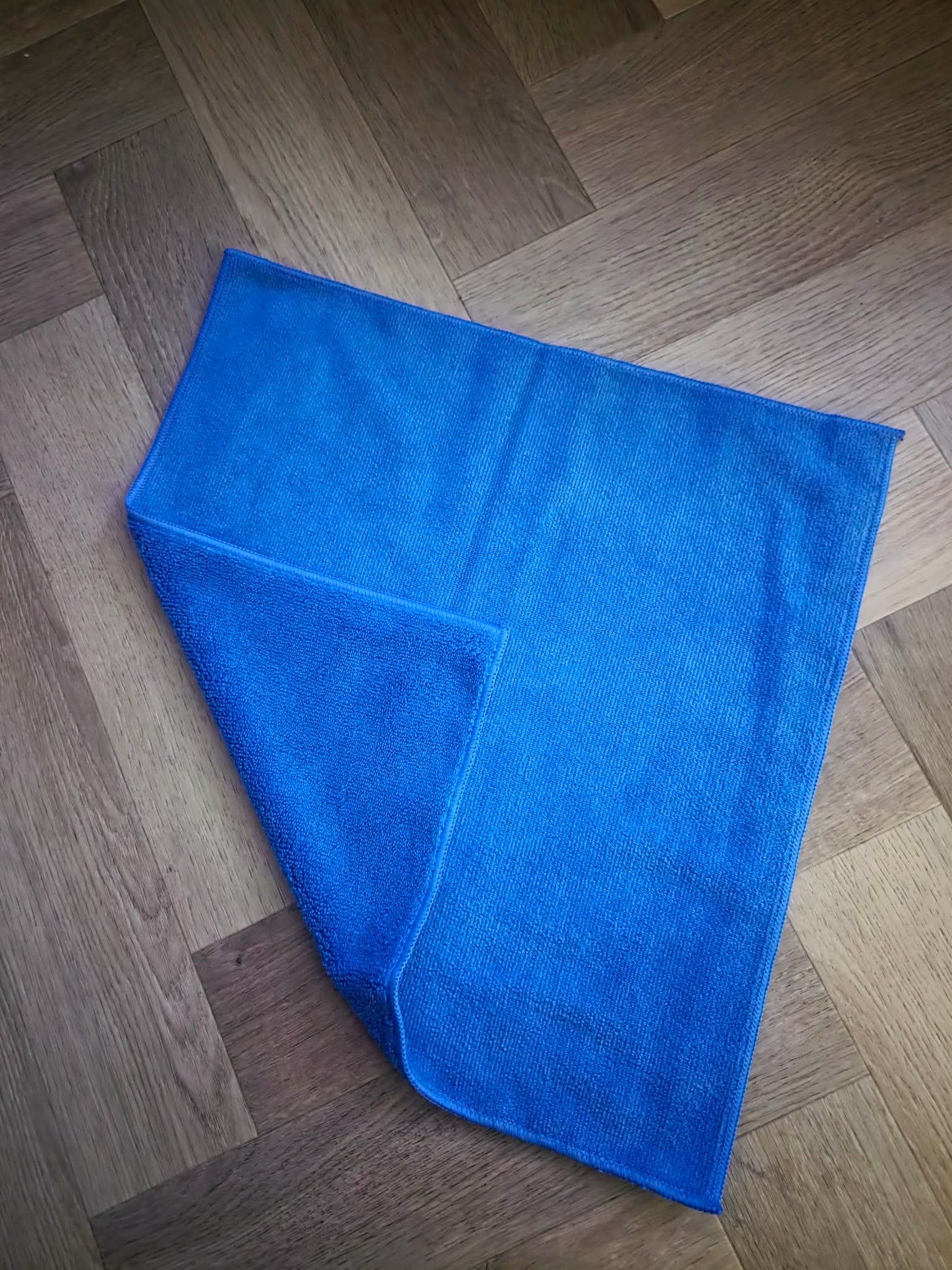 Blue Microfibre Cloth - 40 Per Pack