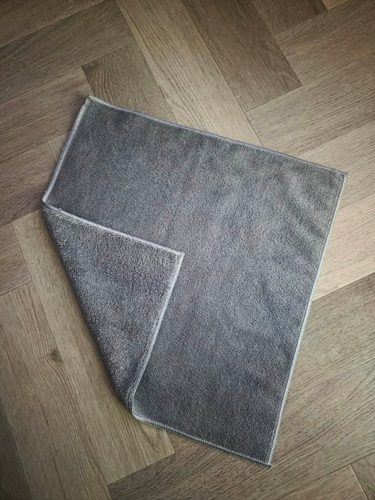 Grey Microfibre Cloth - 40 Per Pack