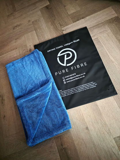 Drying Towel 1400gsm Blue