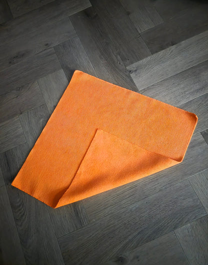 Orange Microfibre Cloth - 40 Per Pack