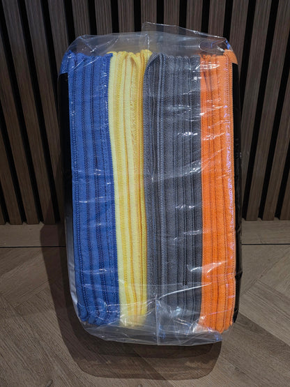 Multi Colour Microfibre Cloth - 40 Per Pack